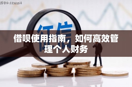 古县借呗使用指南，如何高效管理个人财务