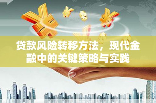 古县贷款风险转移方法，现代金融中的关键策略与实践