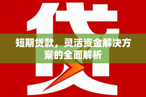 古县短期贷款，灵活资金解决方案的全面解析