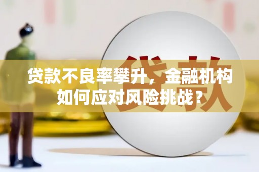 古县贷款不良率攀升，金融机构如何应对风险挑战？