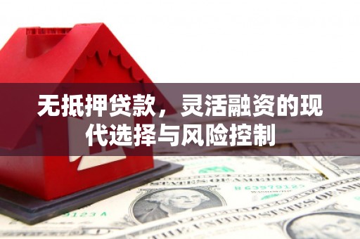 古县无抵押贷款，灵活融资的现代选择与风险控制