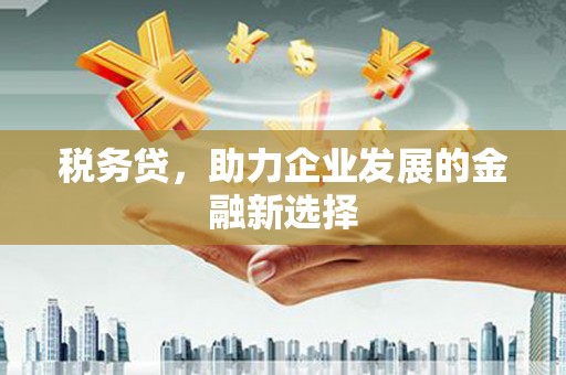 古县税务贷，助力企业发展的金融新选择