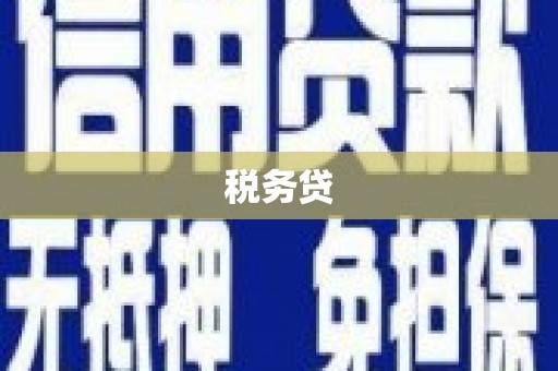 古县税务贷