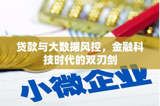 古县贷款与大数据风控，金融科技时代的双刃剑