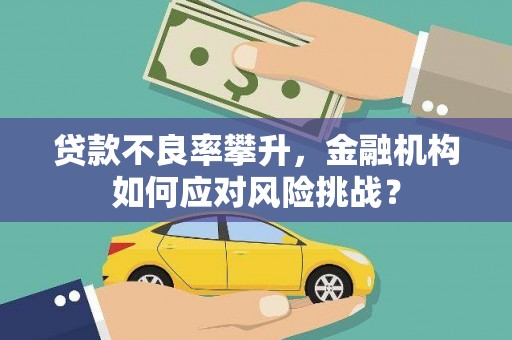 古县贷款不良率攀升，金融机构如何应对风险挑战？