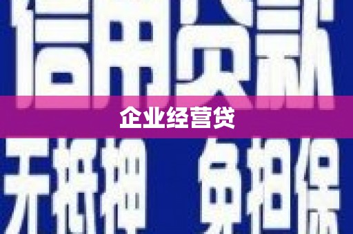古县企业经营贷