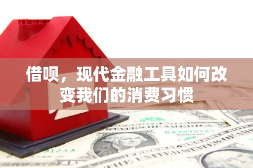 古县借呗，现代金融工具如何改变我们的消费习惯