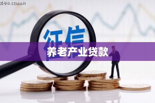 古县养老产业贷款
