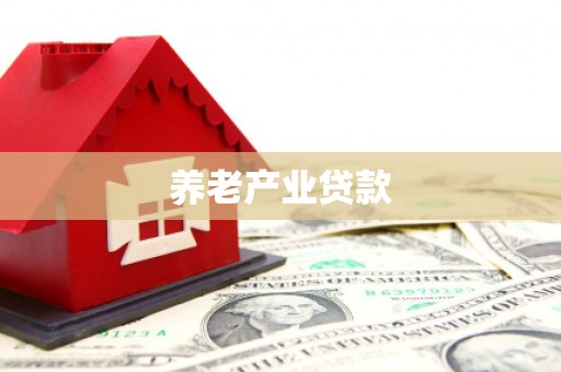 古县养老产业贷款
