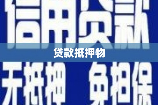 古县贷款抵押物